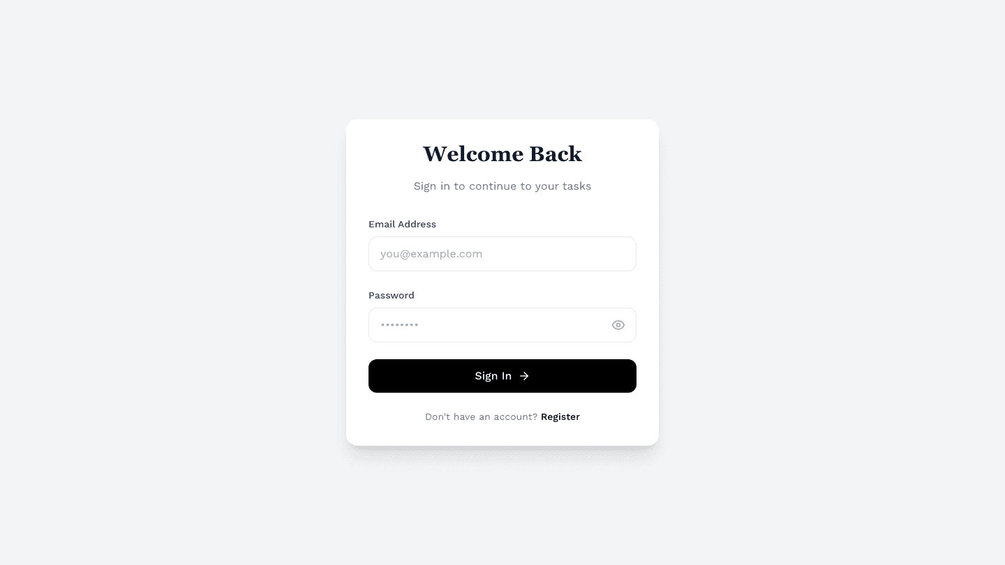 Thoq Task Manager — A Kanban-style task manager for your daily flow.